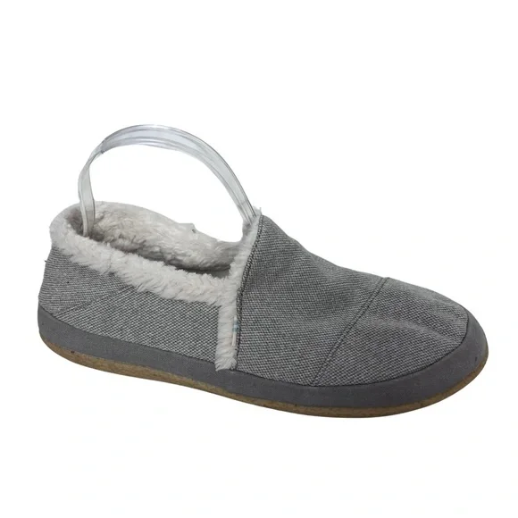Faux Fur Toms India Slippers Size TOMS Ivy SWEATER KNIT Faux Fur